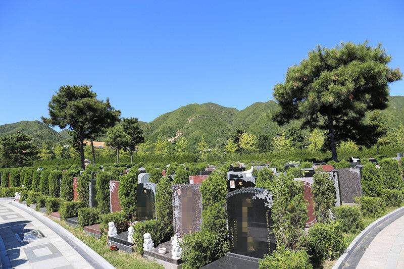 北京市天寿陵园-昌平墓地实拍景观