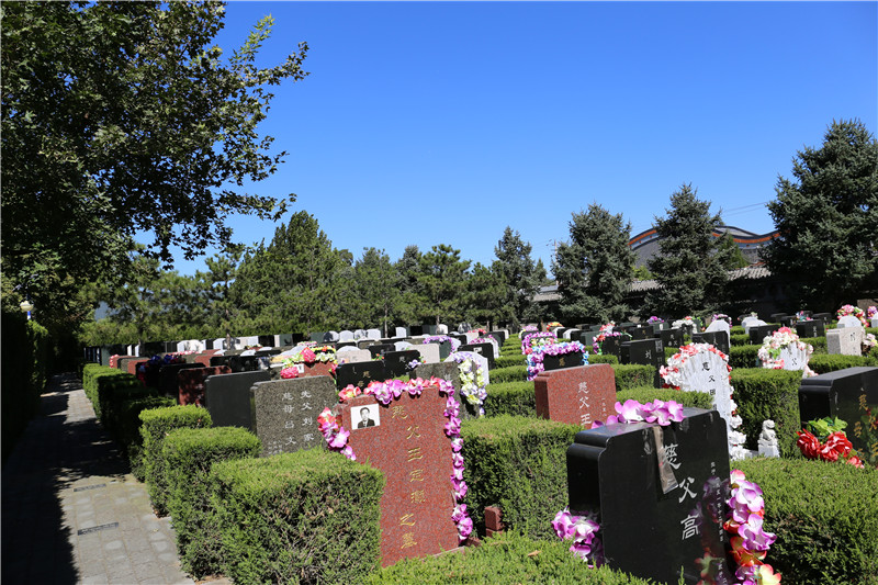 北京市万安公墓-海淀墓地实拍景观