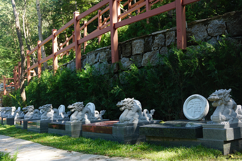 北京九公山陵园-怀柔墓地实拍景观