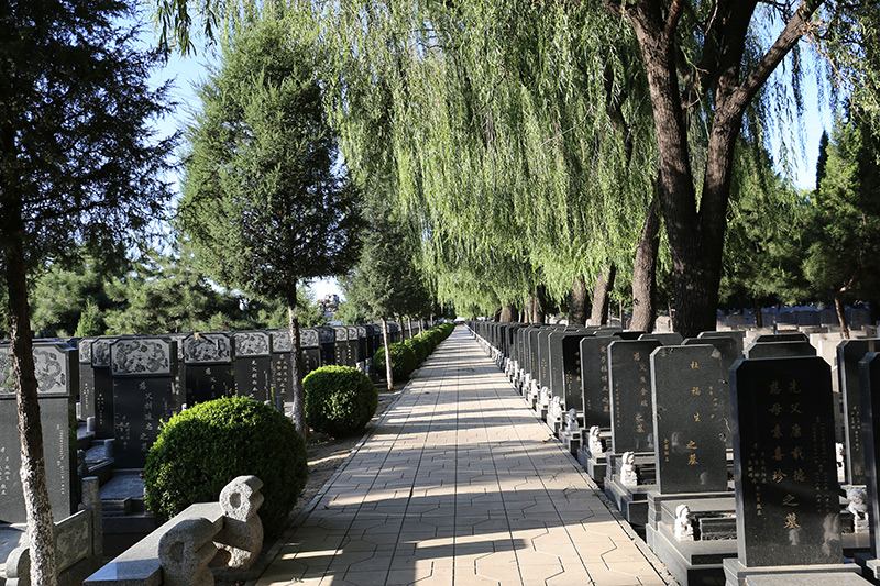 北京市通惠陵园-通州墓地实拍景观