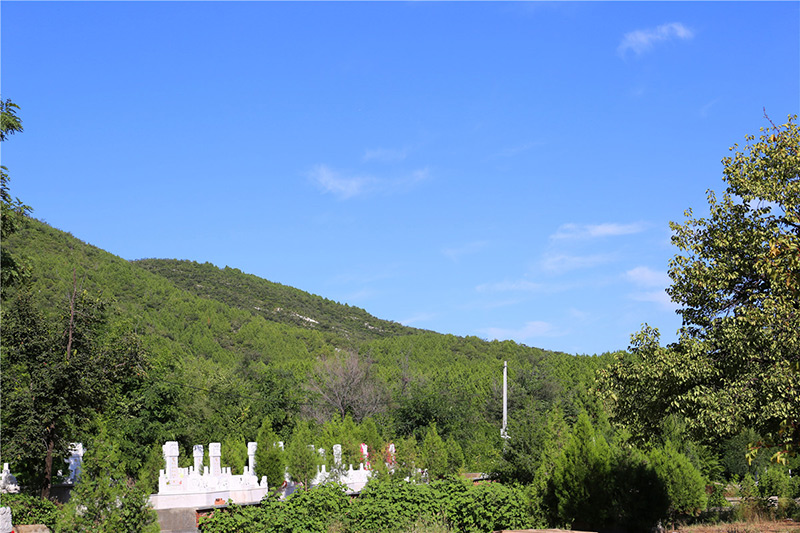 北京市华夏陵园-昌平墓地实拍景观