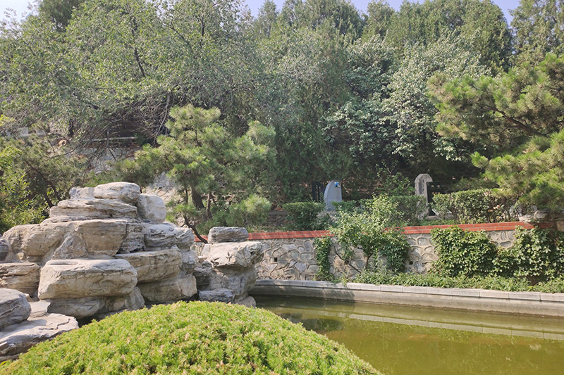 北京市万佛园华侨陵园-门头沟墓地实拍景观