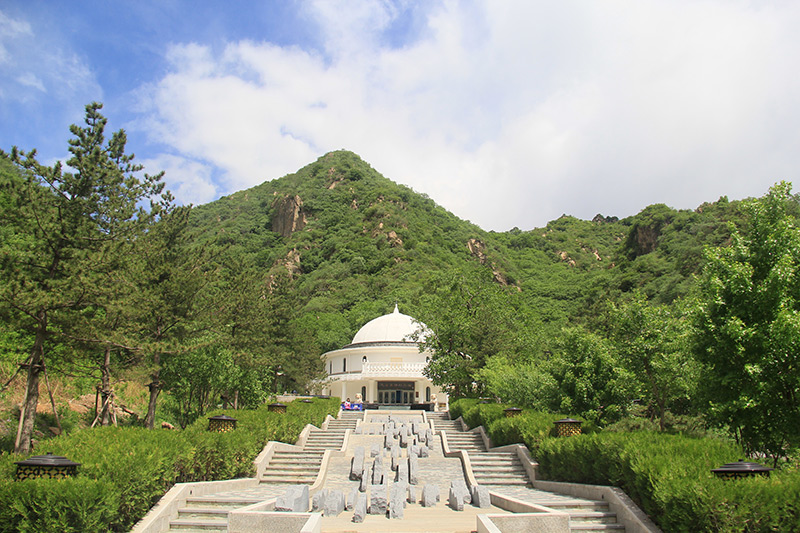 北京九公山陵园-怀柔墓地实拍景观