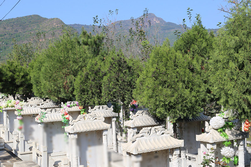 北京市归山陵园-平谷墓地实拍景观