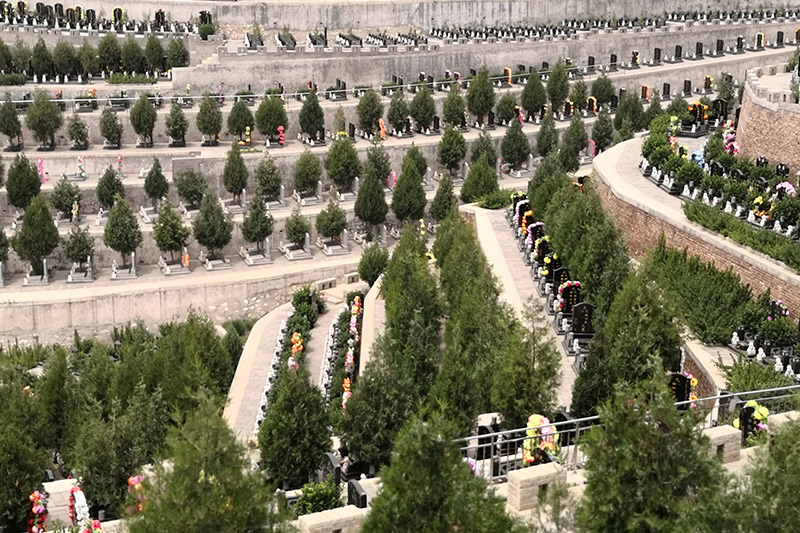 北京市龙泉公墓-昌平墓地实拍景观