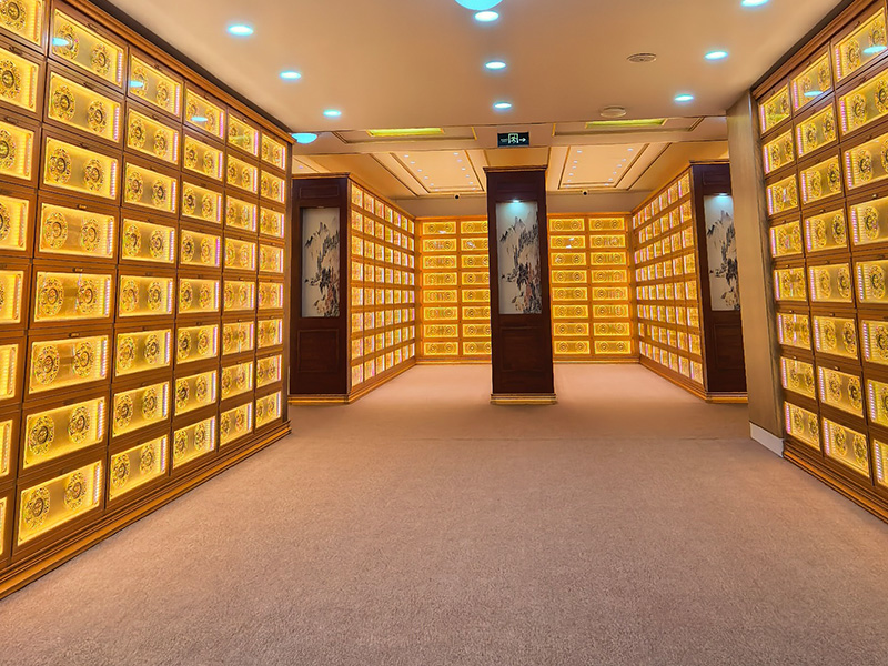 长城华人怀思堂礼祭厅骨灰寄存格位