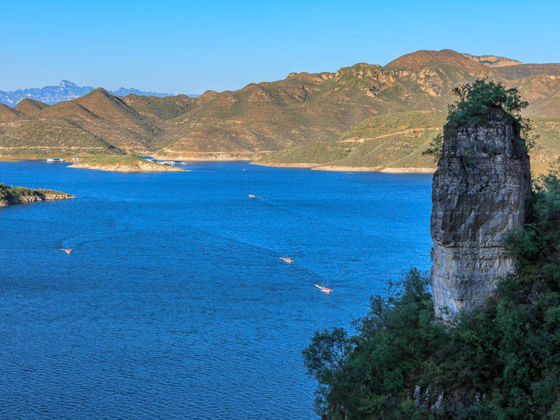 万福陵园周边景观-易水湖