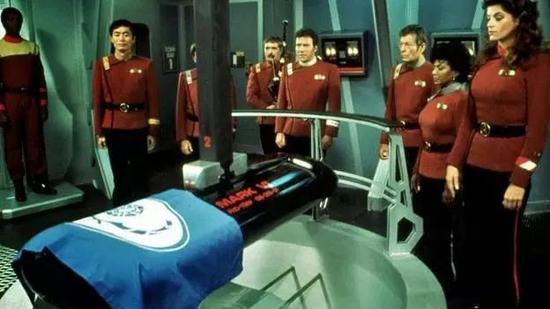 《星际迷航》中Spock的太空葬礼
