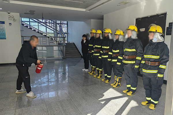 顺义区殡仪馆组织工作人员开展微型消防站演练活动