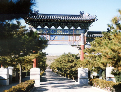 八宝山人民公墓主要通道
