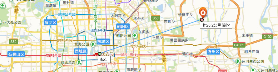 朝阳陵园位置地图