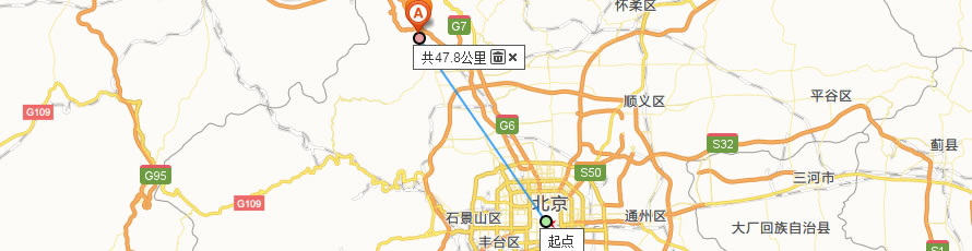 昌平凤凰山陵园位置地图