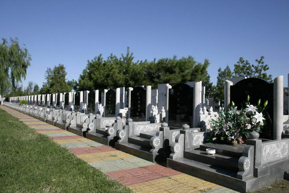 潮白陵园墓区景观