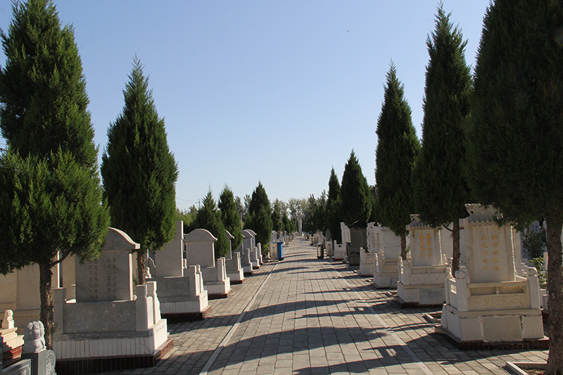 惠灵山陵园墓区景观