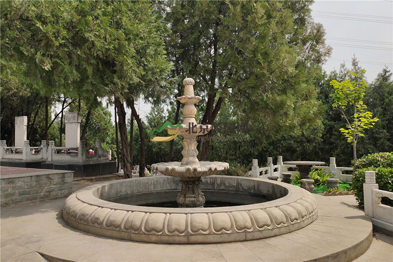九里山公墓二区水系景观