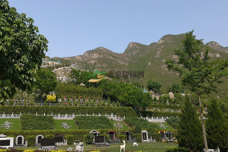 桃峰陵园墓区景观