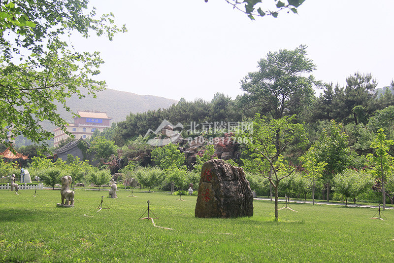 灵山宝塔陵园环境绿化