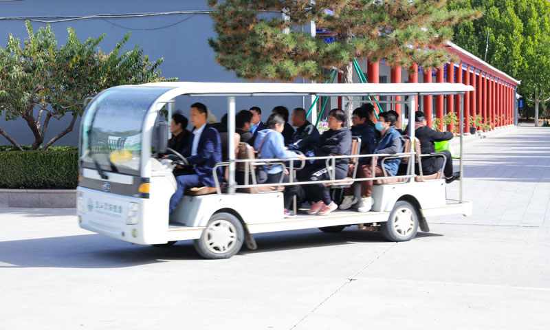 灵山宝塔陵园园区摆渡车 灵山宝塔陵园园区摆渡车