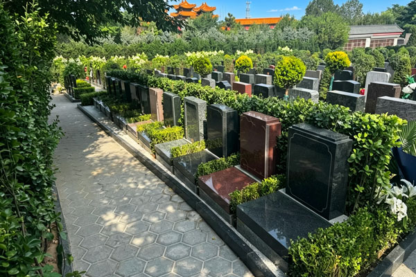 实地探访昌平区天寿陵园归园新区,墓位充足