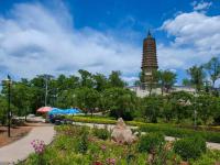 万福陵园周边景观-荆轲塔