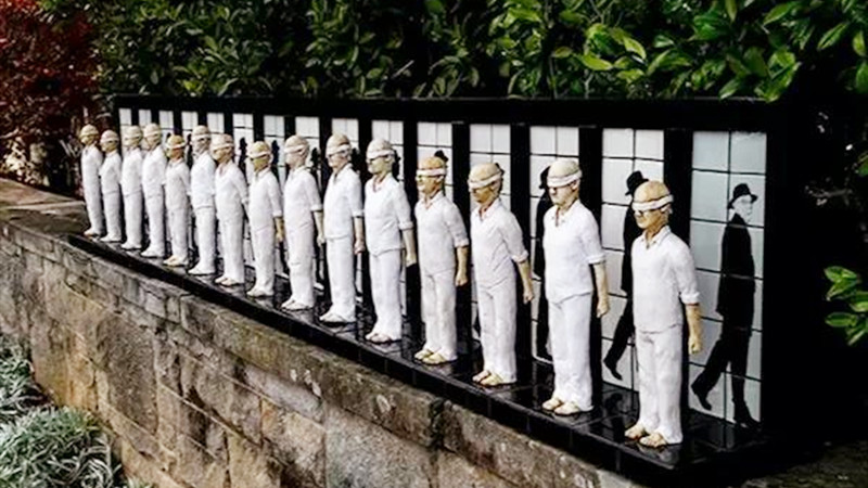 “Hidden户外雕像艺术展”展览现场