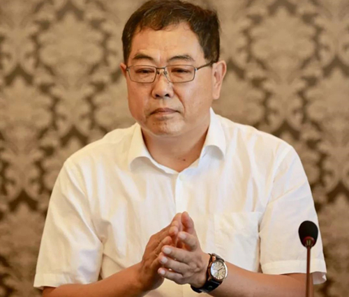 中国殡葬协会会长李建华作讲话