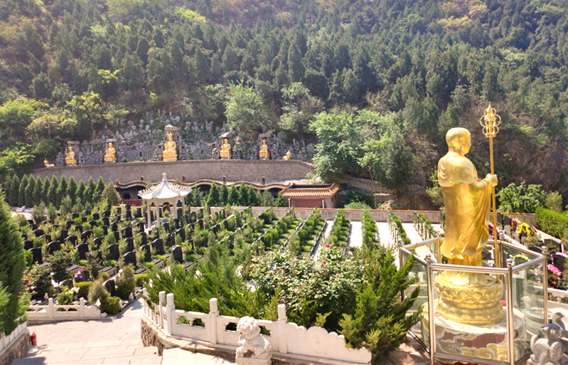 盘龙台公墓墓区环境