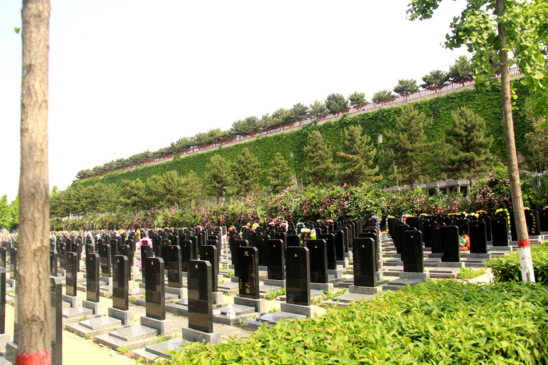 河北灵山宝塔陵园墓区