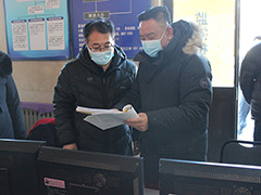 顺义区委社会工委民政局领导到潮白陵园检查元旦节前安全生产工作