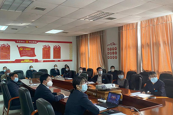 顺义区殡仪馆党支部组织学习中国共产党第二十次全国代表大会精神