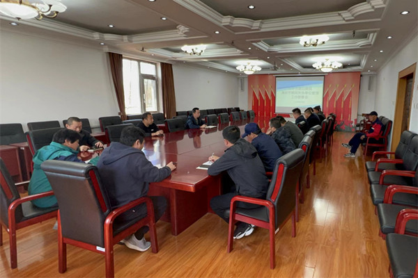 北京市潮白陵园召开清明节期间外协单位管理工作部署会