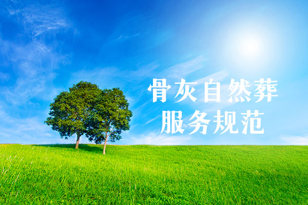 北京市骨灰自然葬服务规范（全文）