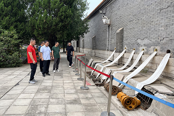 北京市潮白陵园积极配合顺义区民政局安全科检查筑牢安全防线