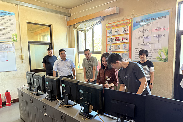 顺义区民政局领导带队到北京市潮白陵园进行安全检查