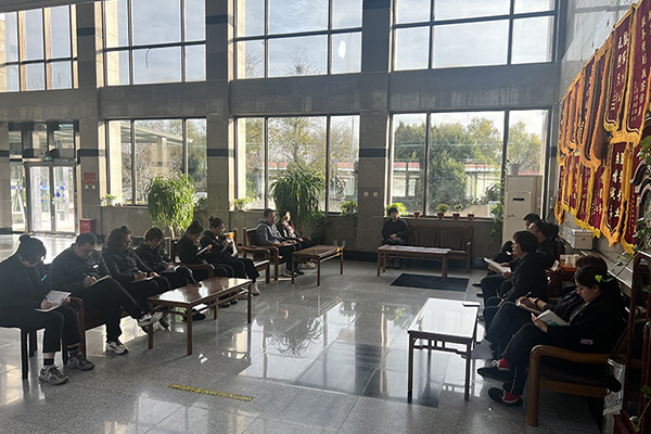 北京市潮白陵园组织开展业务培训