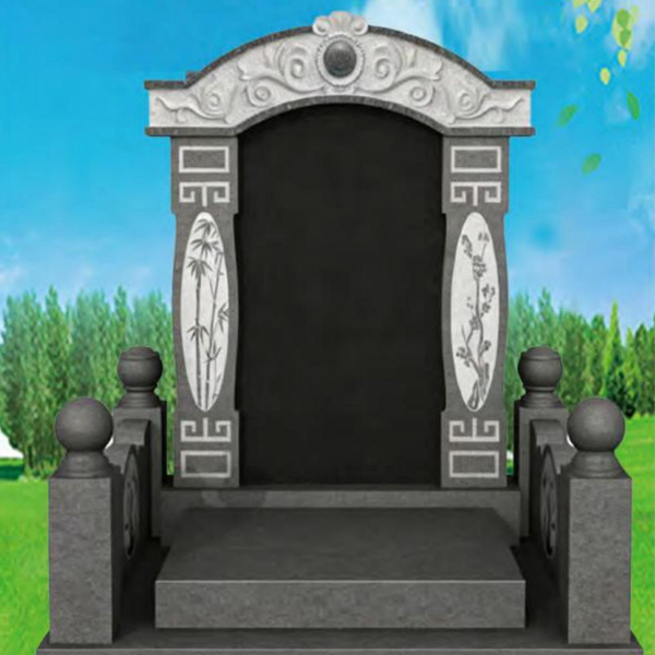 义佑苑官帽立碑