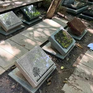 福泽园F区斜卧碑