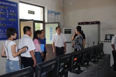 顺义民政局领导对潮白陵园进行安全检查