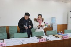 北京市潮白陵园迎接区民政局年度考核小组检查