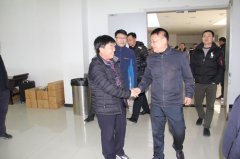 顺义区民政局领导春节慰问殡葬职工