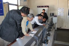 顺义民政局领导对潮白陵园进行安全检查