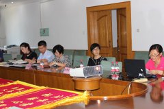 北京市潮白陵园迎接顺义区民政局党建督导