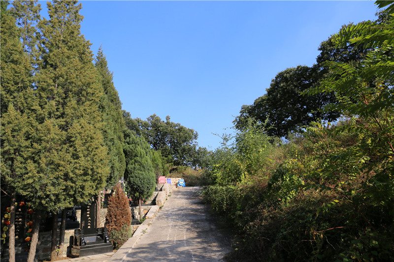 宝云岭墓园景观