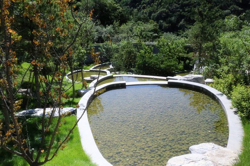 九公山长城纪念林水系景观
