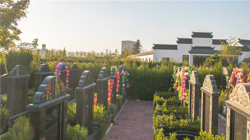 卧龙公墓墓区景观