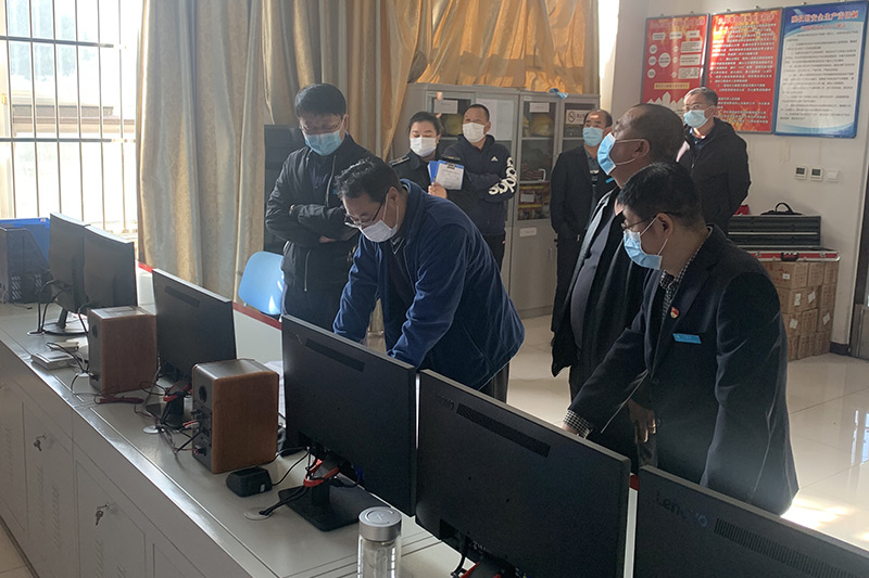 安全生产工作检查现场