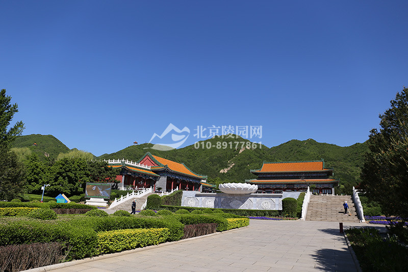 天寿陵园业务区景观