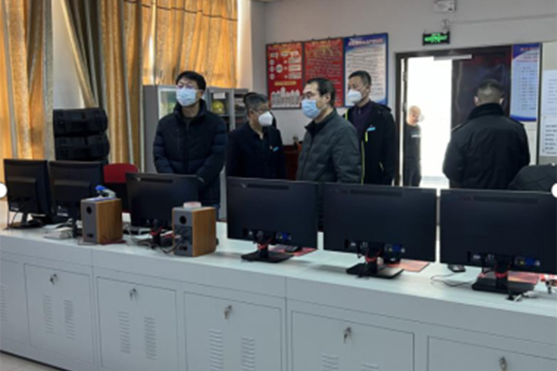 安全生产工作检查现场