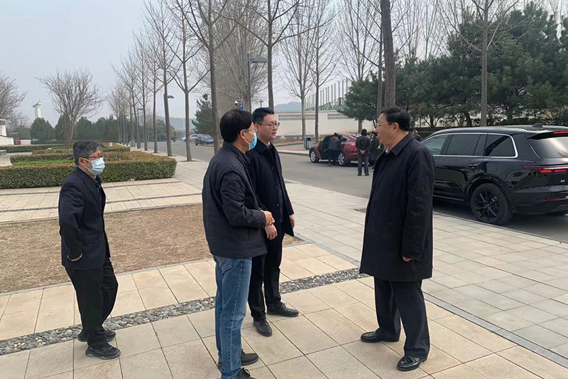 顺义区民政局领导检查顺义殡仪馆安全工作