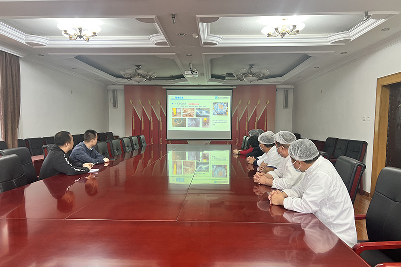 潮白陵园安全培训现场